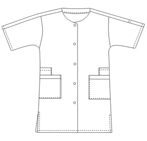 Aglaé - Blouse 7/8 - Manches courtes - Femme - 95 cm My Blouse