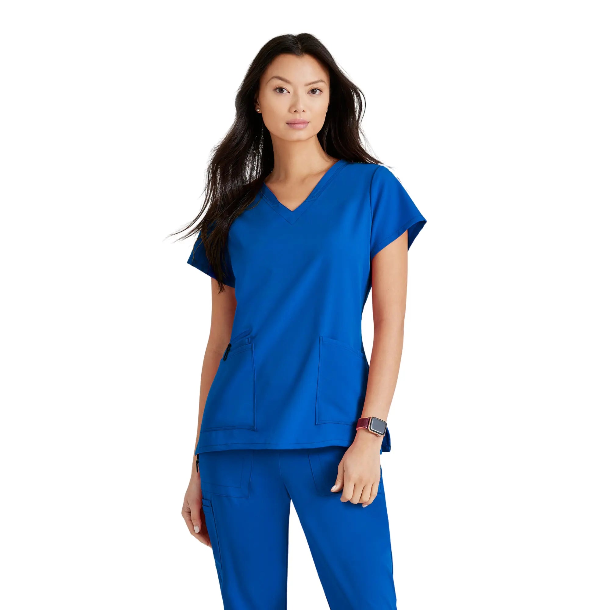 Aria - Tunique col V - Femme - Barco Unify BARCO Bleu Roi / XL
