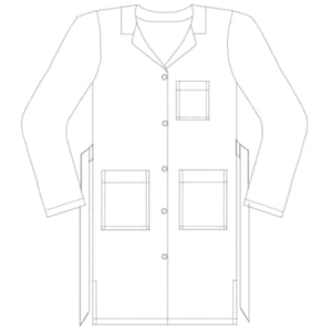 Ariane - Blouse longue - Manches longues - Femme - 105 cm My Blouse