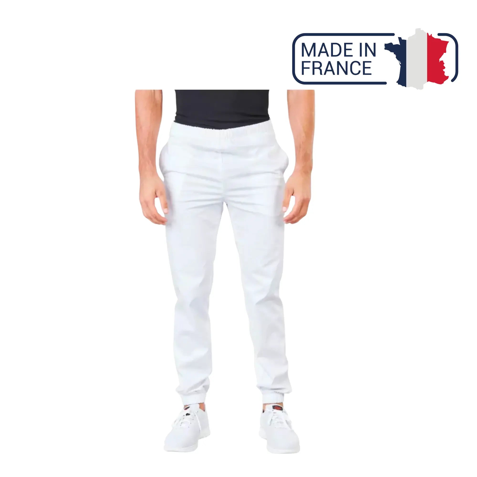 Athéna - Pantalon médical - Mixte - Ceinture élastique - 2 poches - Phirejo Phirejo