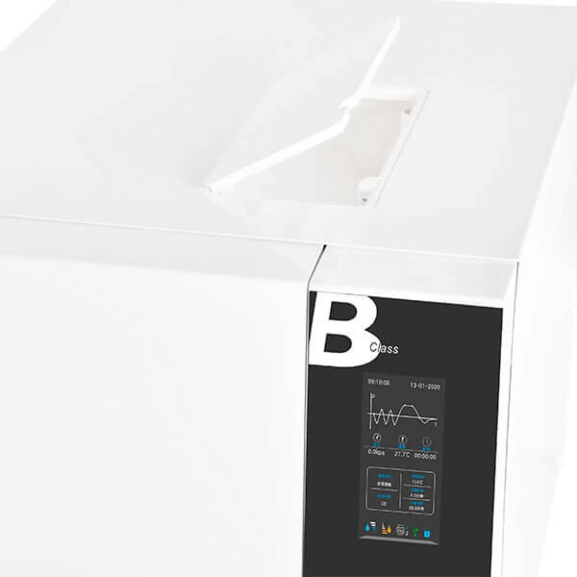 Autoclave blanc 12 Litres Classe B avec USB et imprimante intégrée Icanclave Autoclaves