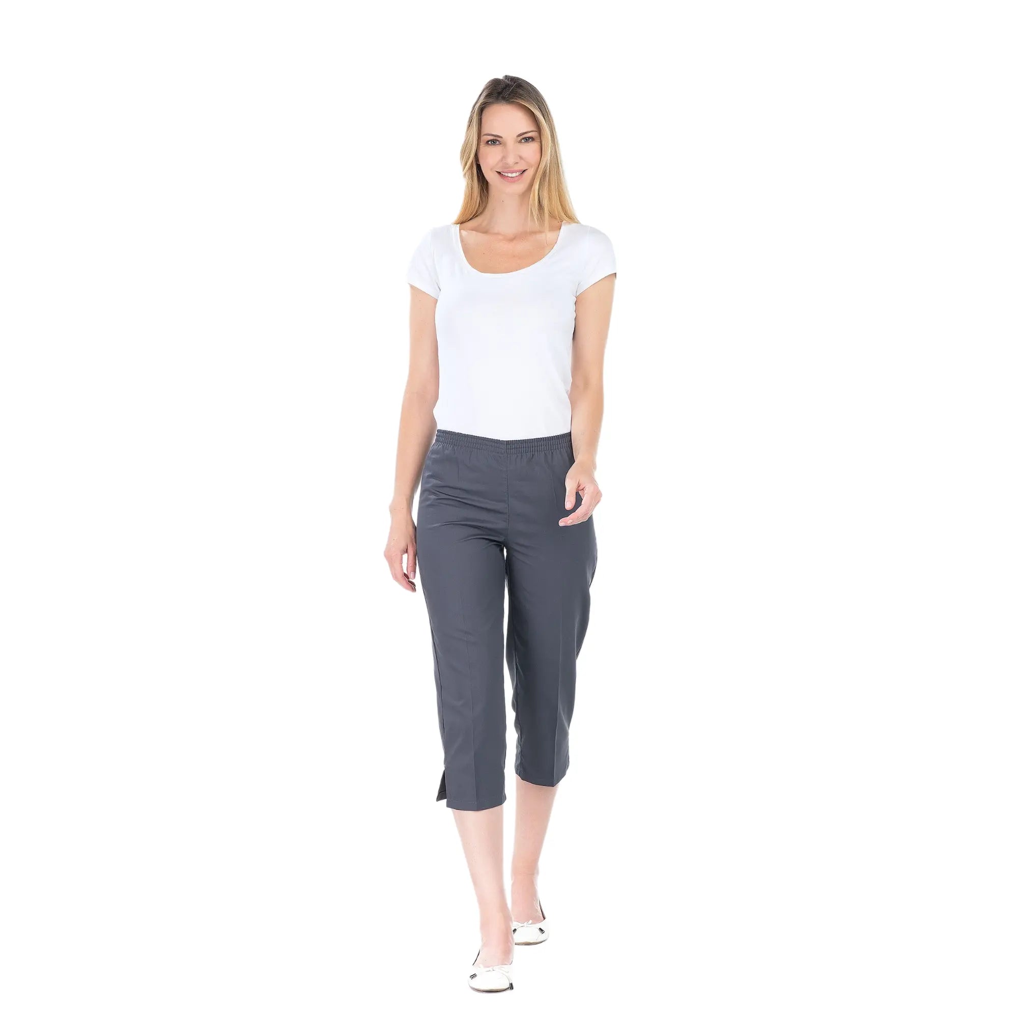 Bahamas - Pantacourt - Femme - Ceinture élastique - sans poche