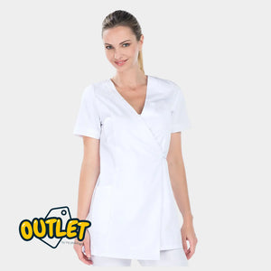 Blouse femme - Taille XS - My Blouse // Fin de série My Podologie Claudia - blanc