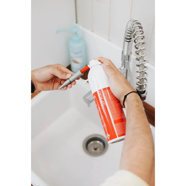 Bombe nettoyante pour micromoteurs, pièces à mains, contre angles et turbines - Utilisation externe et interne - 500ml - Bien Air - My Podologie