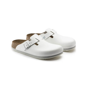Boston Super Grip - Sabot Cuir naturel - Plusieurs coloris - Birkenstock Birkenstock Blanc / Étroite / 48