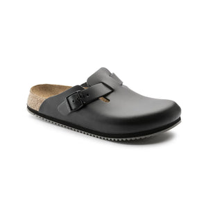 Boston Super Grip - Sabot Cuir naturel - Plusieurs coloris - Birkenstock Birkenstock Noir / Étroite / 48