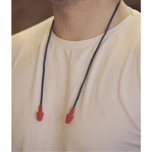 Bouchons d'oreille réutilisables - Silicone - Avec cordon