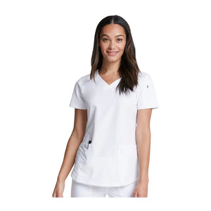 Caen - Tunique col V - Femme - Dickies Dickies Blanc-XXXL