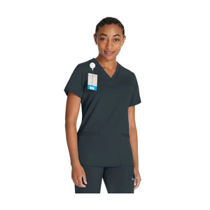 Caen - Tunique col V - Femme - Dickies Dickies Anthracite-XXXL