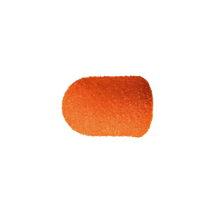 Capuchons Ronds Oranges SK-PODO X10 - Ø 5mm / 16mm - Grain Fin, Moyen ou Gros - Lukas Podological Lukas Podological Gros-10-mm