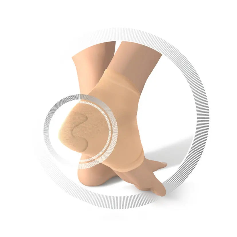 Chaussette de protection Smartgel - Talon 2 tailles disponibles- 1 paire - Beige - Ruck - My Podologie