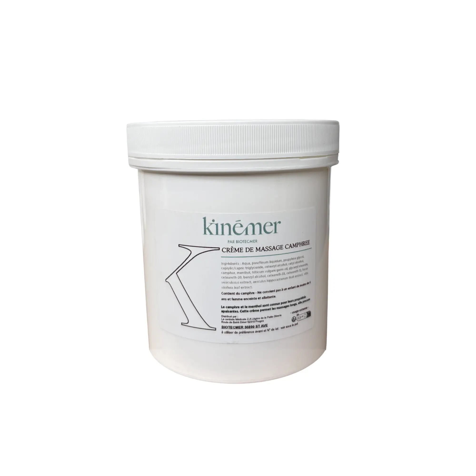 Creme Massage Camphree - Kinémer - Biotecmer Biotecmer