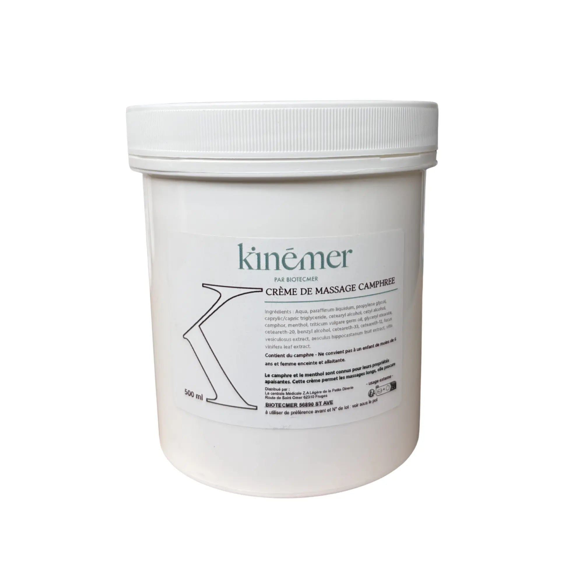 Creme Massage Camphree - Kinémer - Biotecmer Biotecmer