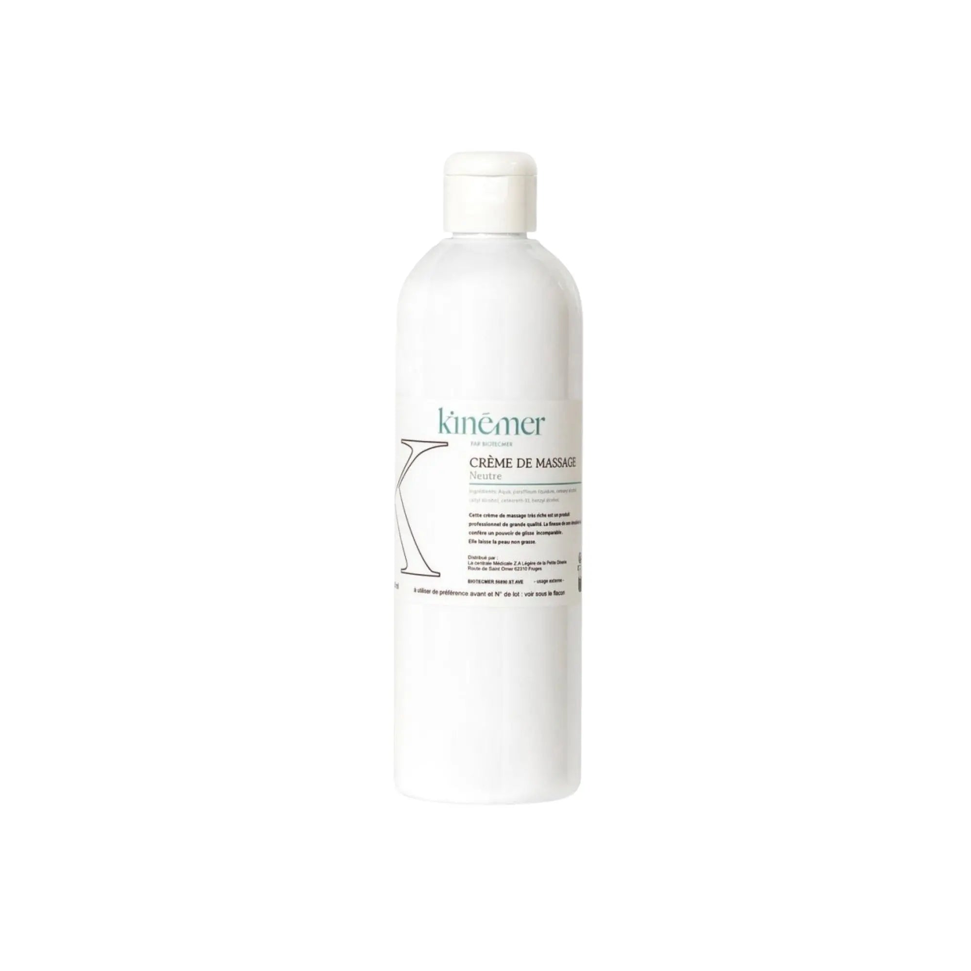 Creme Massage Neutre Kine Mass - Kinémer - BIOTECMER Biotecmer