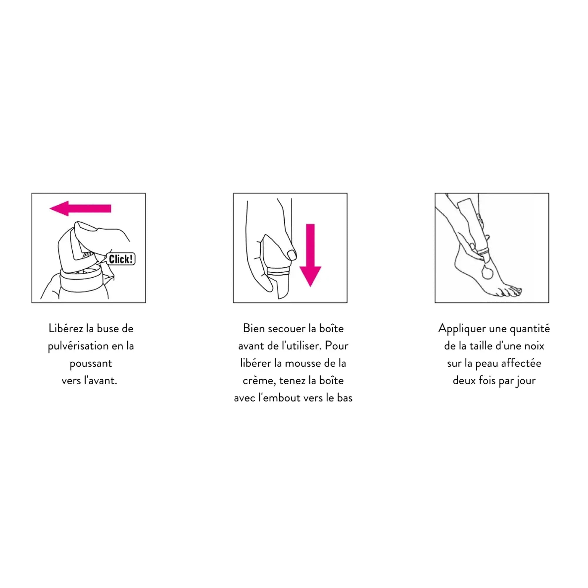 Crème mousse Extra - 10% d'urée - Peaux sèches - Callusan - My Podologie