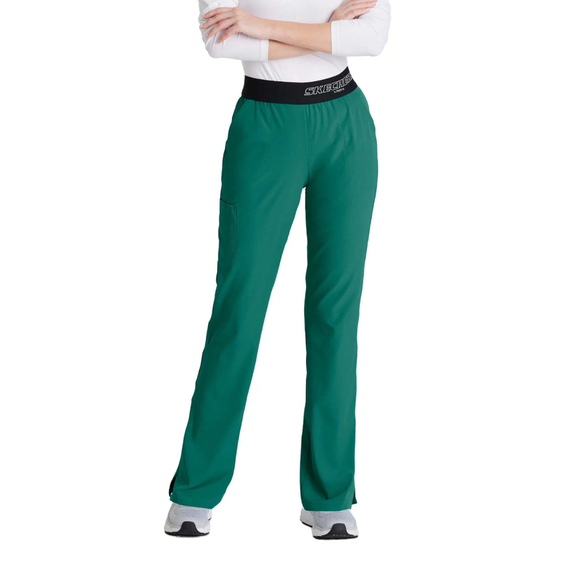 Dazy - Pantalon médical avec élastique - Femme - Skechers SKECHERS Vert Chasseur / XL
