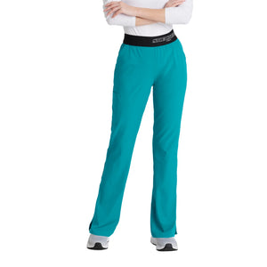 Dazy - Pantalon médical avec élastique - Femme - Skechers SKECHERS Bleu Caraïbes / XL