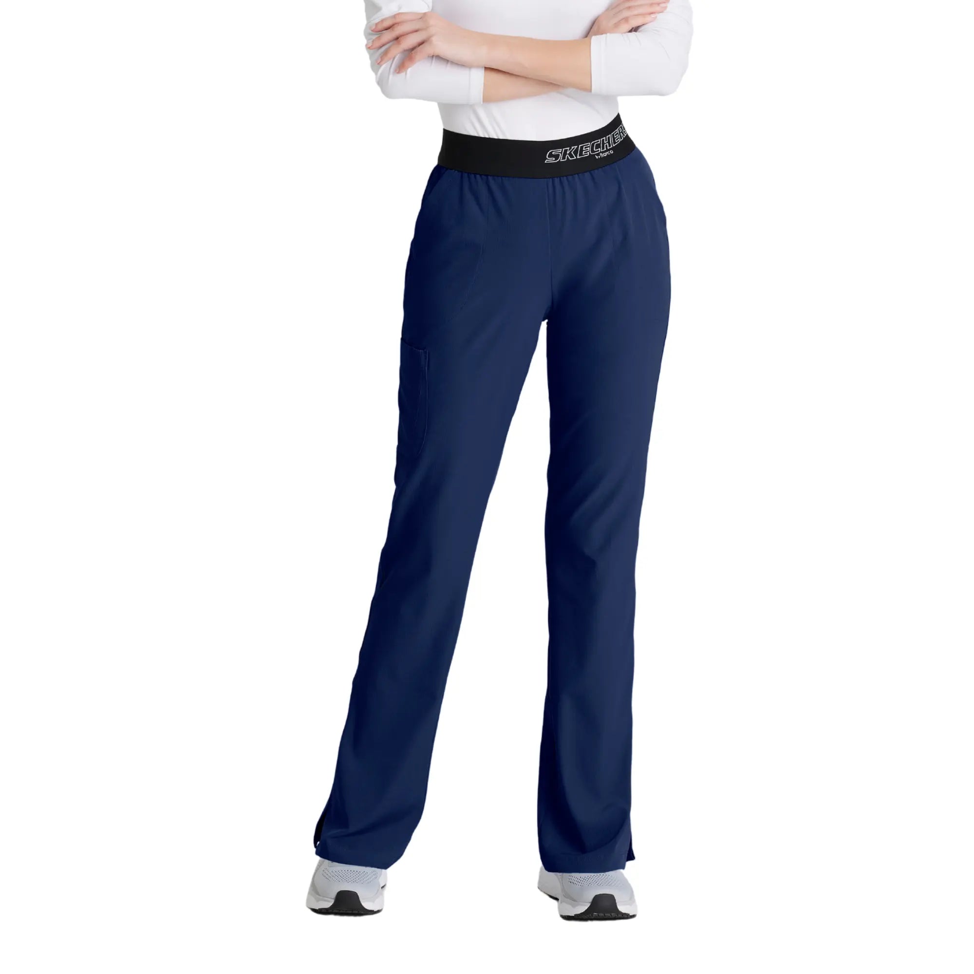 Dazy - Pantalon médical avec élastique - Femme - Skechers SKECHERS Bleu Marine / XL