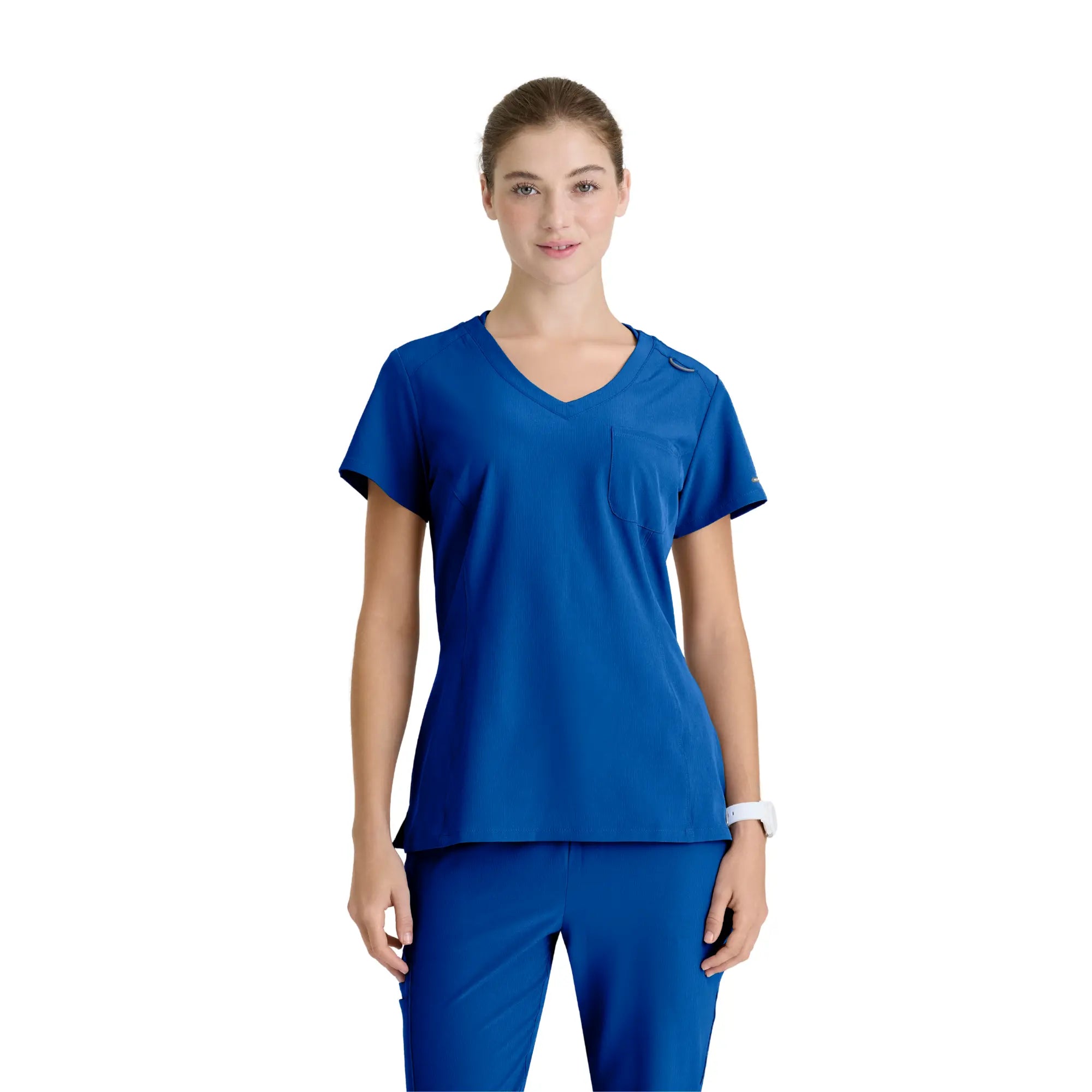 Dignity - Tunique Col V - Femme - Skechers SKECHERS Bleu Roi / XL