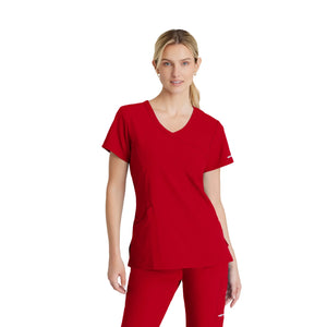 Edelweiss - Tunique col croisé - Femme - Skechers SKECHERS Rouge / XL