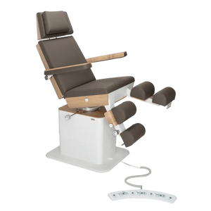 Fauteuil de pédicurie - MOON - Relevage électrique - Filaire - Ruck My Podologie Expresso-5-moteurs-Chêne
