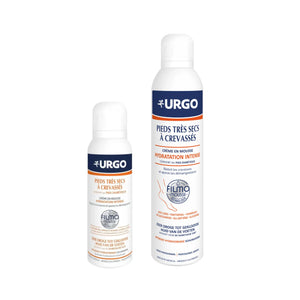 Filmomousse - Hydratation intense pieds très secs à crevassés - 2 contenances - Urgo Urgo