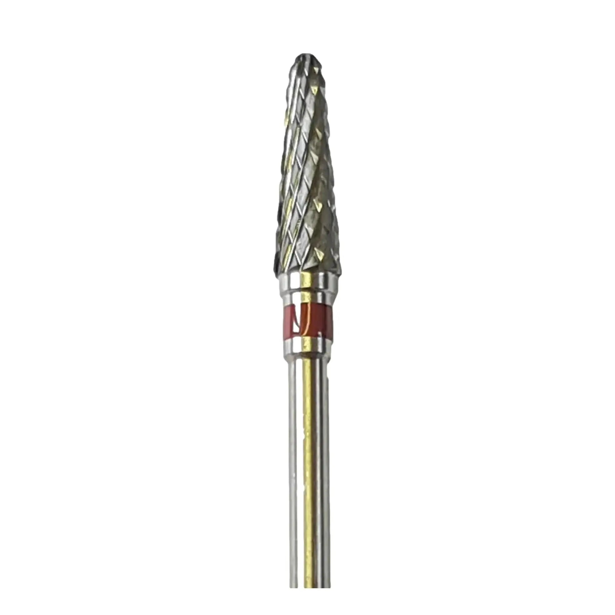 Fraise E6953 Carbure de tungstène - Abrasion des ongles normaux à épais - Denture croisée intermédiaire - 4,0 mm - My Podologie