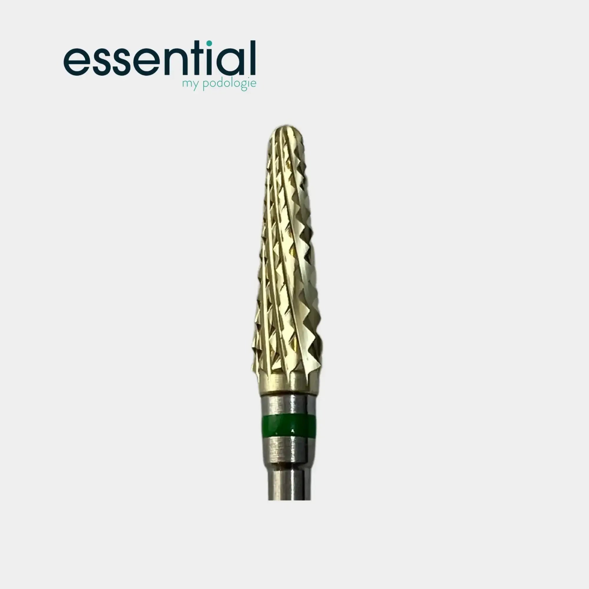 Fraise PODOMATOR - Carbure de tungstène - Denture croisée grosse - 4 mm - Essential by My Podologie Essential