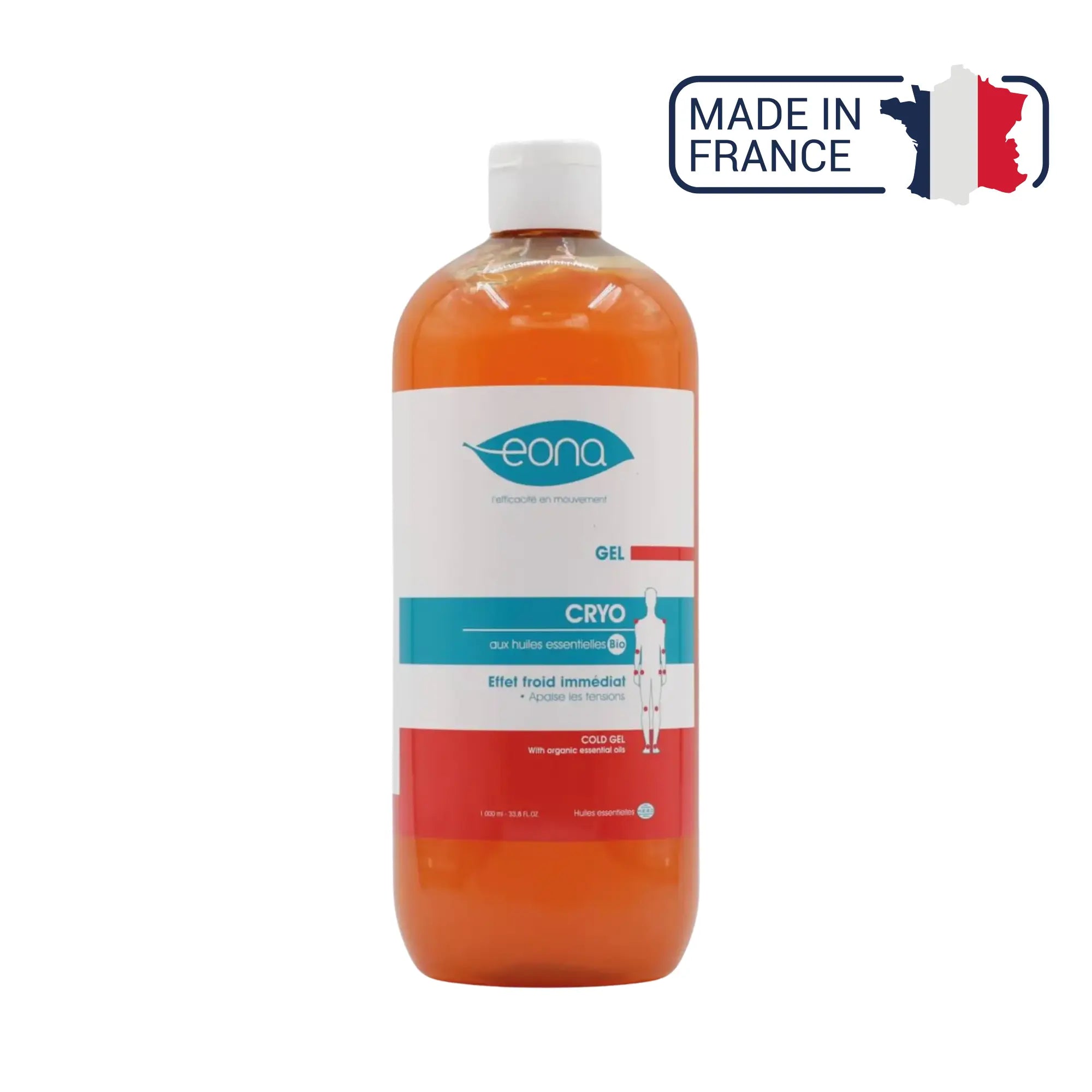 Gel Cryo - Apaise les tensions - Effet froid - Eona Eona 1 L