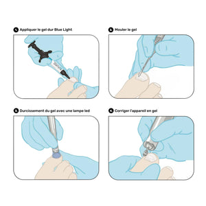 Gel dur professionnel - Blue Light - Ruck - My Podologie