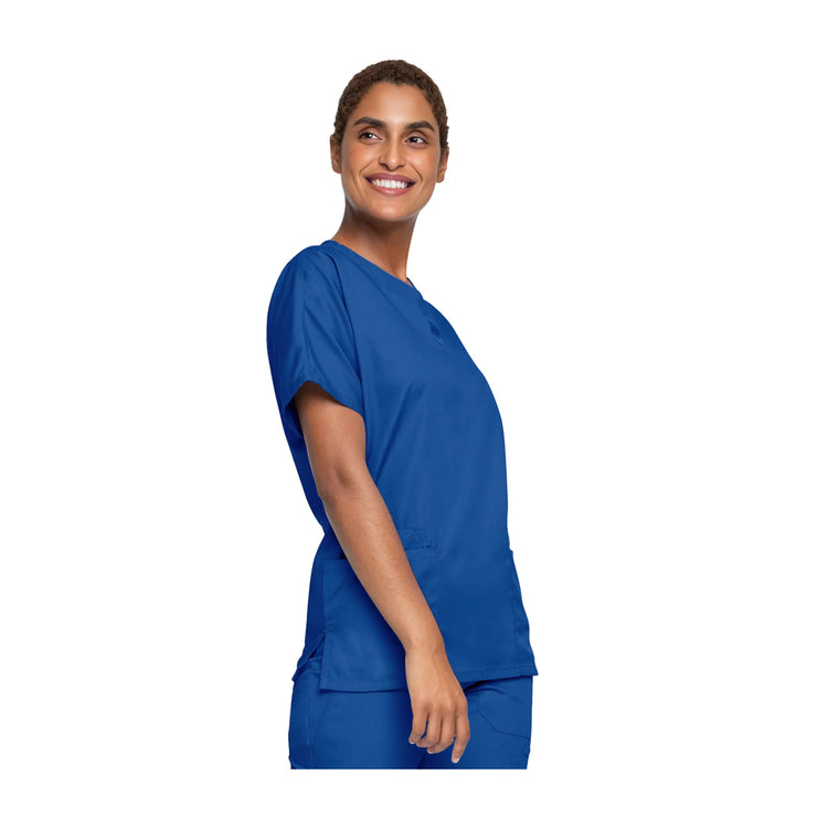Guéthary - Tunique médicale - Col V - Manches courtes - Femme - Cherokee - Couleur 1 Cherokee Authentic Workwear
