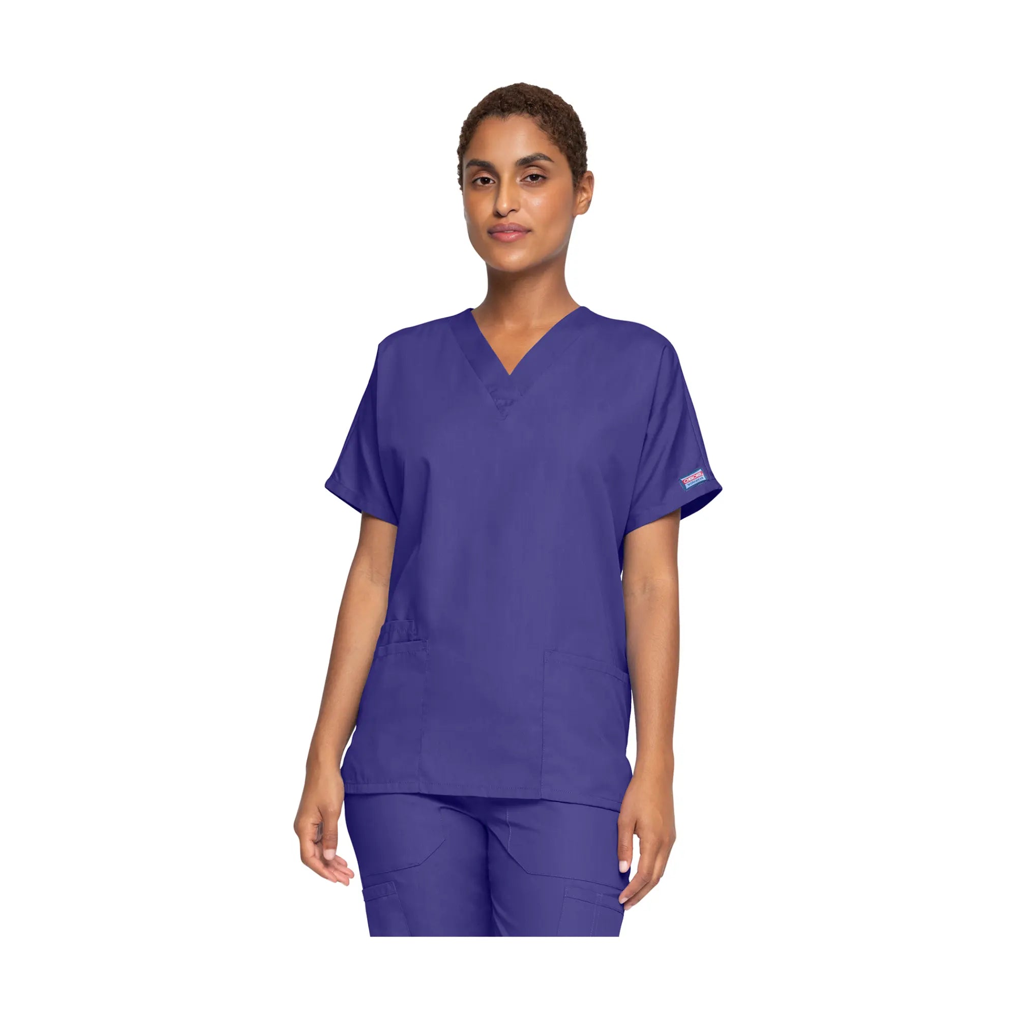 Guéthary - Tunique médicale - Col V - Manches courtes - Femme - Cherokee - Couleur 2 Cherokee Authentic Workwear