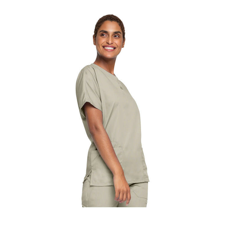 Guéthary - Tunique médicale - Col V - Manches courtes - Femme - Cherokee - Couleur 2 Cherokee Authentic Workwear