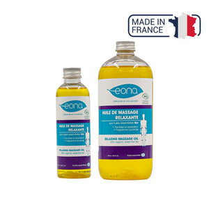 Huile de massage - Relaxante - Bio - 2 contenances - Eona Eona