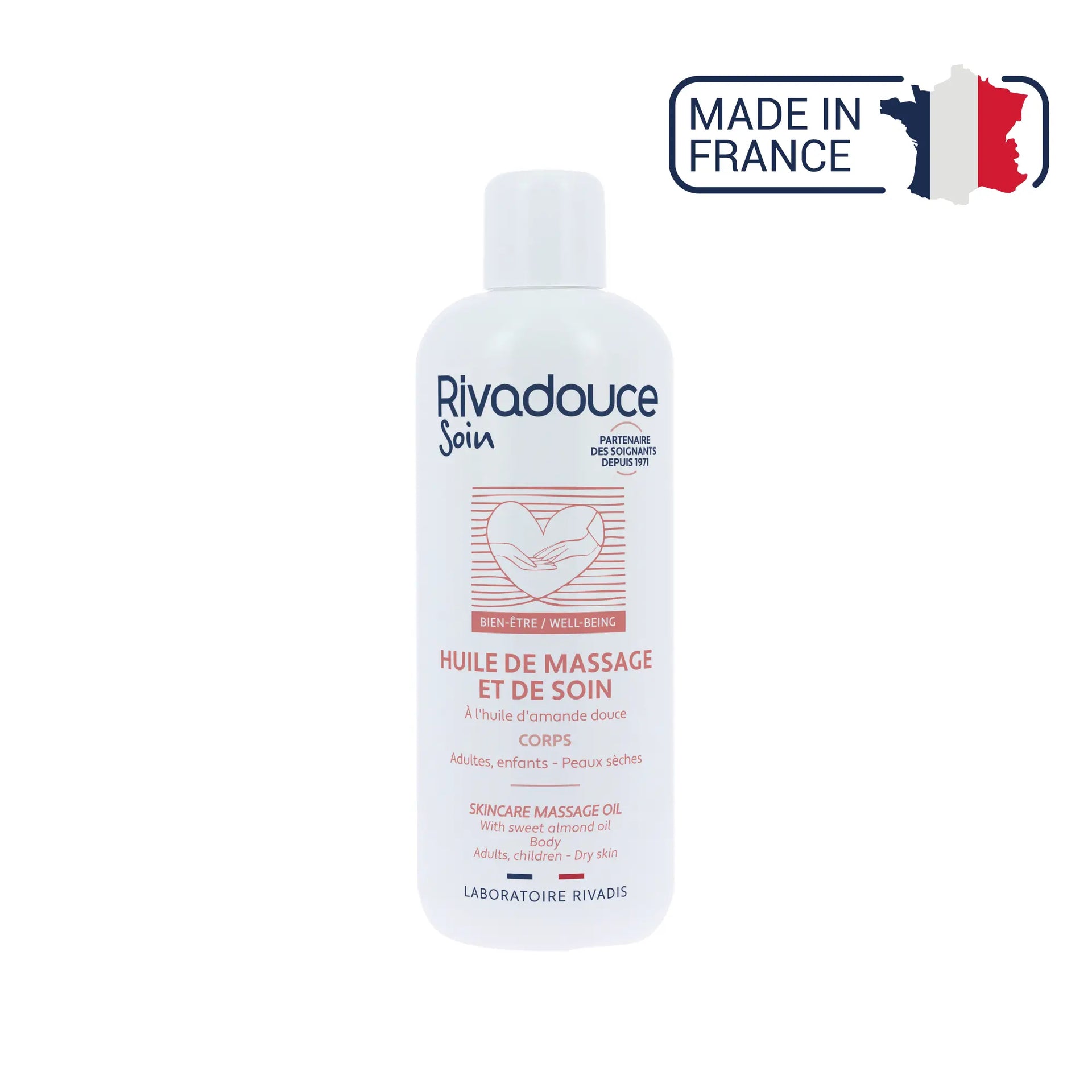 Huile de massage et soin - 500ml - Rivadouce Rivadouce