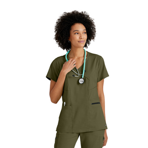 Kim Top - Tunique médical élégante - Femme - Grey’s Anatomy Stretch GREYS ANATOMY STRETCH
