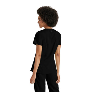 Kim - Tunique col V croisé - Femme - Grey’s Anatomy Stretch Grey’s Anatomy