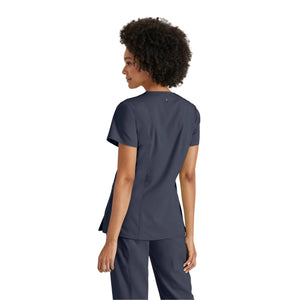 Kim - Tunique col V croisé - Femme - Grey’s Anatomy Stretch Grey’s Anatomy