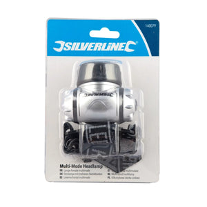 Lampe frontale LED/krypton - Silverline Silverline