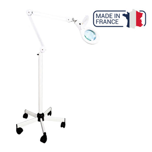 Lampe loupe LID Vera LED 4W sur pied à roulettes - My Podologie