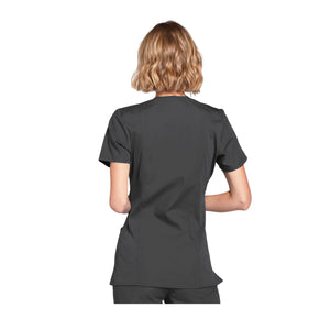 Limoges - Tunique médicale - Effet cache-coeur  - Manches courtes - Femme - Cherokee Cherokee Authentic Workwear