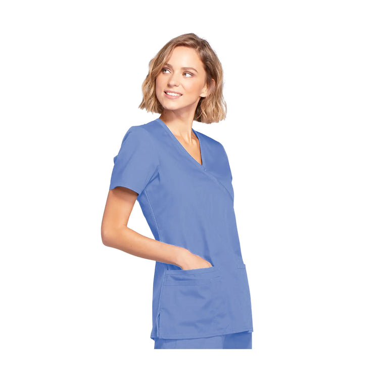 Limoges - Tunique médicale - Effet cache-coeur  - Manches courtes - Femme - Cherokee Cherokee Authentic Workwear