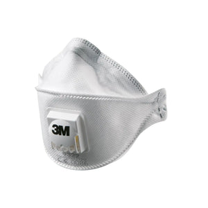 Lot de 10 masques FFP2 antipoussières avec soupape - 3M 3M