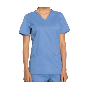 Mérignac - Tunique col en V - Femme - Cherokee Cherokee Authentic Workwear Bleu-Ciel-3XL