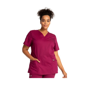 Mérignac - Tunique col en V - Femme - Cherokee Cherokee Authentic Workwear Bordeaux-3XL