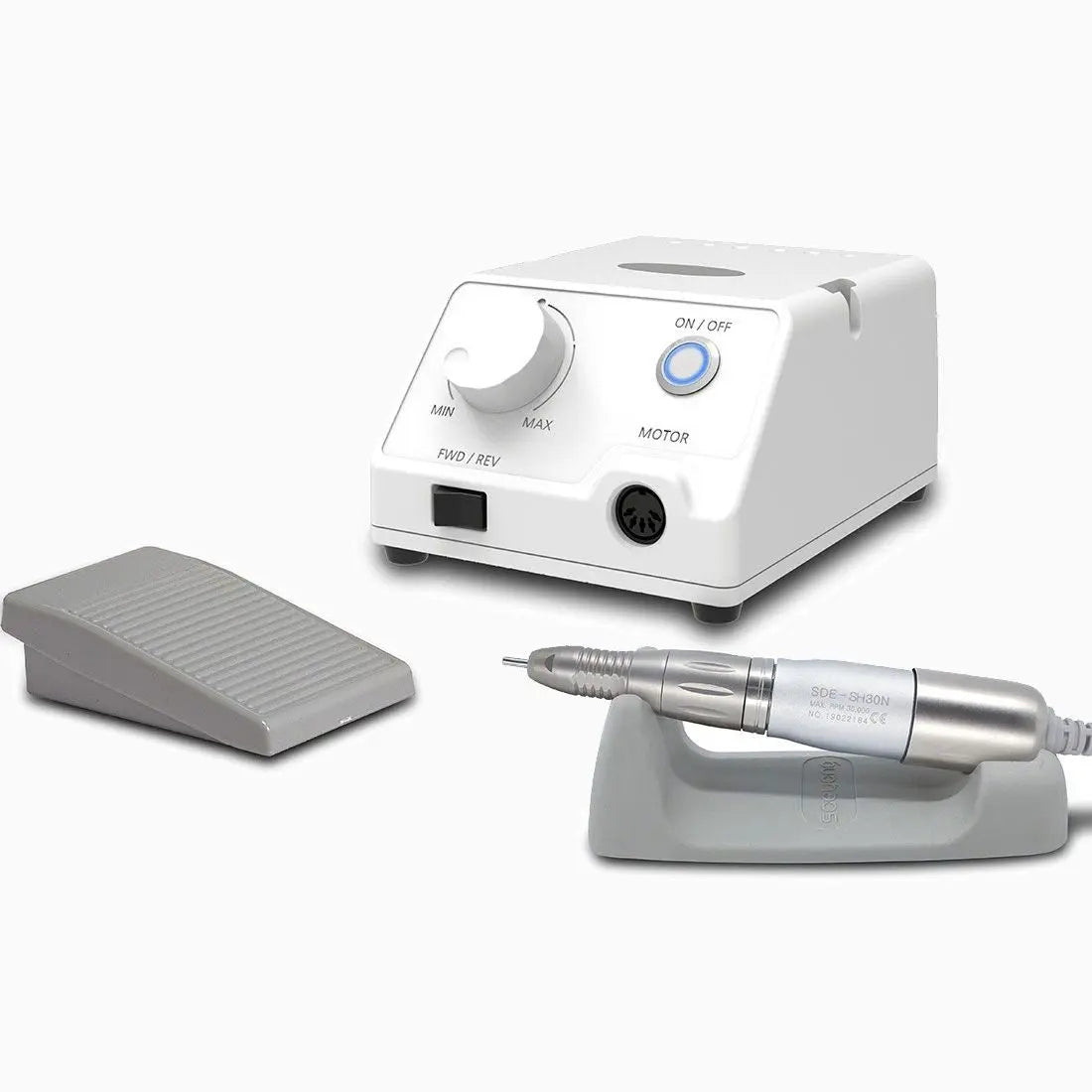 Micromoteur filaire Escort III - 35 000 tpm avec Pièce à main et pédale Saeyang