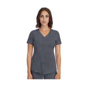 Monique - Tunique médicale - Col V - Femme - Healing Hands - 2 Healing Hands Olive / 3XL