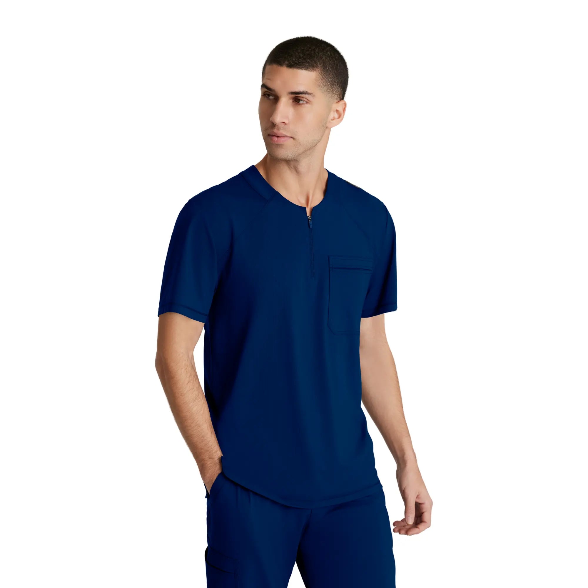 Néo - Tunique col rond à fermeture éclair - Homme - Skechers Slip-ins SKECHERS SLIP-INS KNITS Bleu Marine / XL