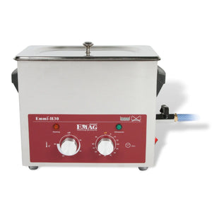 Nettoyeur à ultrasons tout en inox 3L - Emmi-H30 avec robinet de vidange - My Podologie