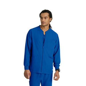 Oly - Veste médicale col rond - Homme - Skechers SKECHERS Bleu Roi / XL